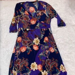 Beautiful maxi floral 3x dress